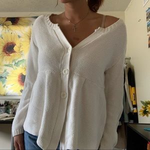 Beautiful white cardigan